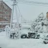 Юг Азербайджана остался без света из-за снегопада