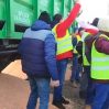 Польские фермеры высыпали на ж/д пути два вагона украинского зерна