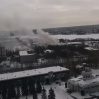 В Казани загорелось танковое командное училище