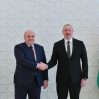 Состоялась встреча президента Ильхама Алиева с председателем правительства России
