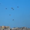 В сектор Газа с воздуха сбросили партию из 140 коробок с гуманитарной помощью