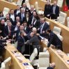 В грузинском парламенте произошла драка - ВИДЕО