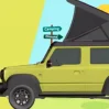 Suzuki Jimny превратился в миниатюрный автодом