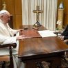 Ватикан анонсировал встречу Папы с Зеленским