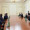 Ильхам Алиев принял делегацию Республики Гвинея-Бисау
