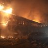 В Харькове после атаки дронов возник крупный пожар на предприятии