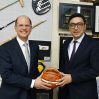 Фарид Гаибов встретился с генсеком FIBA Андреасом Загклисом