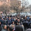 В Ереване проходит акция против повышения налогов