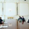 Ильхам Алиев принял главу МИД Украины Андрея Сибигу