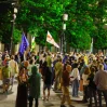 В Тбилиси перекрыли улицу из-за приговора 21-летнему участнику антиправительственных протестов