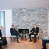 Ильхам Алиев встретился с президентом Финляндии в Давосе