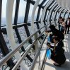 Тысячи гостей не могли покинуть смотровые площадки Tokyo Skytree Тысячи гостей не могли покинуть смотровые площадки Tokyo Skytree