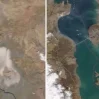 Уровень воды в озере Урмия вырос на 62–68 см за год Уровень воды в озере Урмия вырос на 62–68 см за год