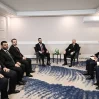 Ильхам Алиев встретился в Анталье с президентом Сирии на переходный период Ильхам Алиев встретился в Анталье с президентом Сирии на переходный период