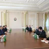 Ильхам Алиев принял министров иностранных дел и транспорта Казахстана