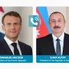 Президенты Азербайджана и Франции провели телефонный разговор